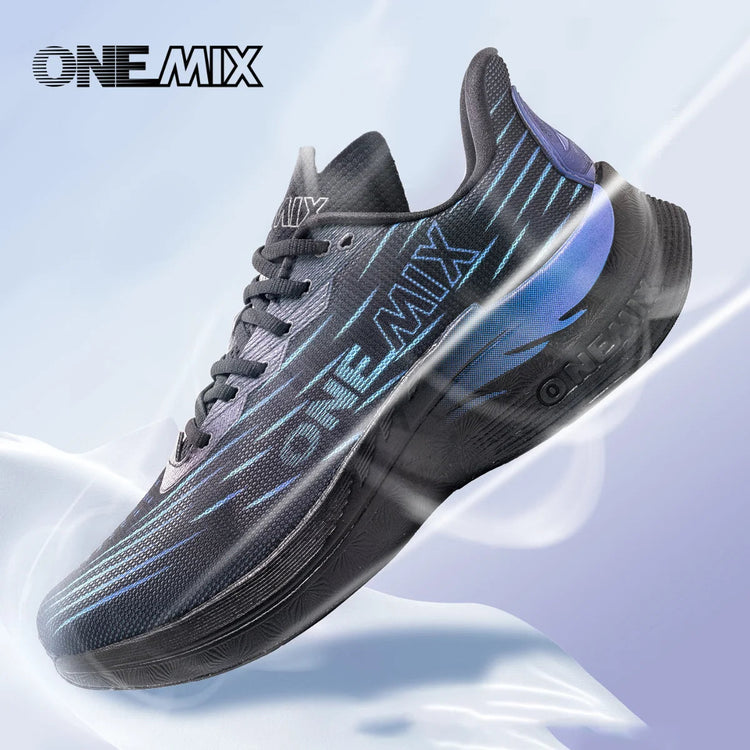 ONEMIX 2025 Scarpe da corsa con cuscino d'aria Scarpe da ginnastica sportive da esterno traspiranti Scarpe da passeggio da jogging atletiche leggere PlatiNum