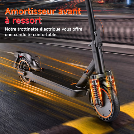 Monopattino elettrico per adulti TODIMART, monopattino elettrico urbano, motore 350W, batteria 36V, monopattino pieghevole, velocità 24 km/h, autonomia 20-30 km, monopattino elettrico urbano, 3 velocità regolabili