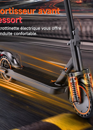 Monopattino elettrico per adulti TODIMART, monopattino elettrico urbano, motore 350W, batteria 36V, monopattino pieghevole, velocità 25 km/h, autonomia 20-30 km, monopattino elettrico urbano, 3 velocità regolabili