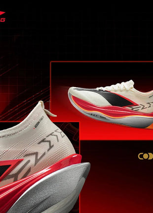 LI-NING FEIDIAN 6 ELITE Unisex Running Series BOOM FIBER Lightweight Cushioning Premium Racing Running Shoes ARMW001 PlatiNum