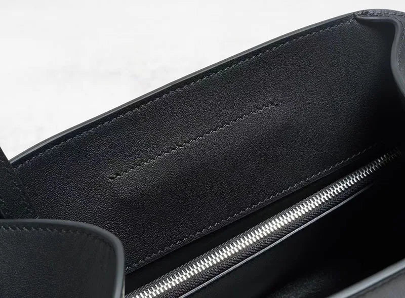 [Full Leather Inside Outside] Drinking Milk Cowhide Imported Saddle Leather Underarm Bag Single Shoulder Crossbody Bag Simple