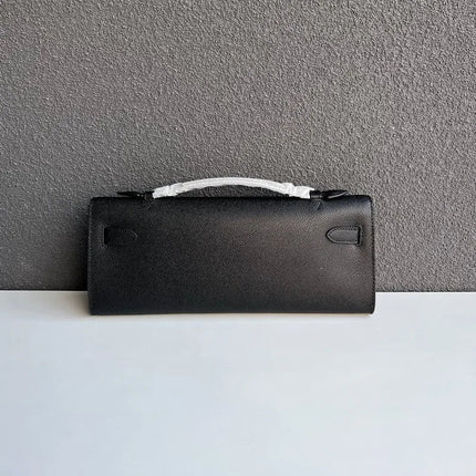 New Ladies Wide Shoulder Strap Large Capacity Bag Niche Luxury Designer Shoulder Crossbody  Head Layer Cowhide Leather PlatiNum