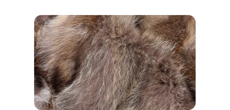 Maomaokong Natural Fur Lining Real Fur Coat Winter Jacket Women Raccoon Fur Collar Warm Thick Parkas Female Clothing