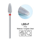 Carbide Large Cone Nail Drill Bits Electric Milling Cutter For Gel Polish Removal Grinding DIY Home Salon Manicure Pedicure Nail Art Accessories Supplies