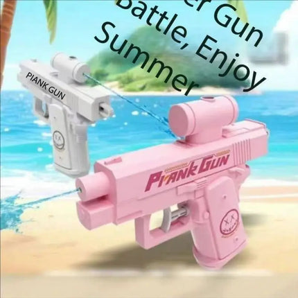 Pistolet à eau inversé amusant recto-verso - Jouet de farce d'été, mini-pulvérisateur d'eau tactique pour enfants et adultes, combat aquatique à la plage et à la piscine