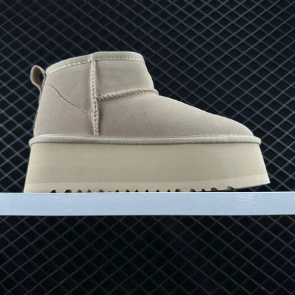 HOE NEW Women's Boots casual shoes low-top leather comfortable warm fashionable height increase wear-resistant soft Size 36-41