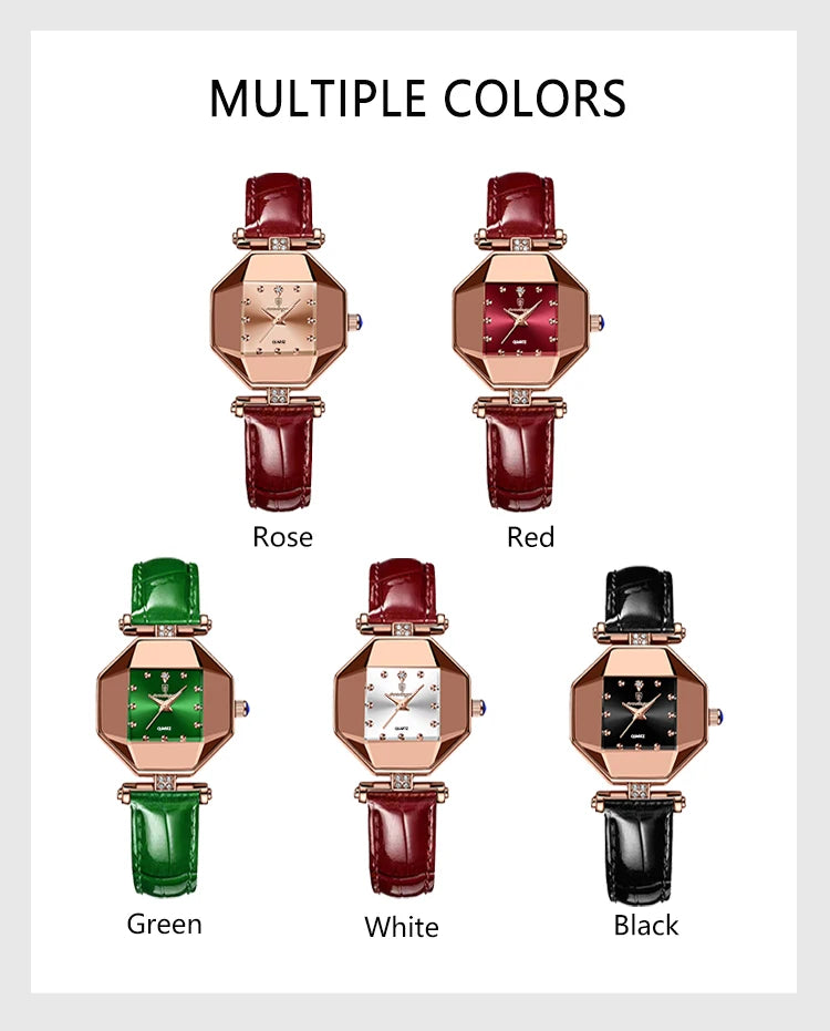 POEDAGAR Orologio da donna di alta qualità Orologi al quarzo in pelle impermeabile per donna Orologio da polso da donna casual di moda di lusso regalo Reloj platinumshop