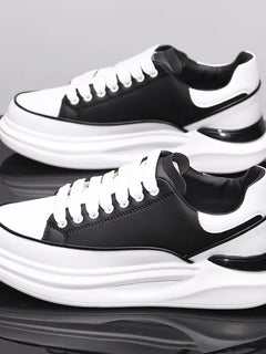 New Couple's Small White Shoes Men's Sneakers Women Sports Shoes Increased Height Inside Casual Sports Shoes