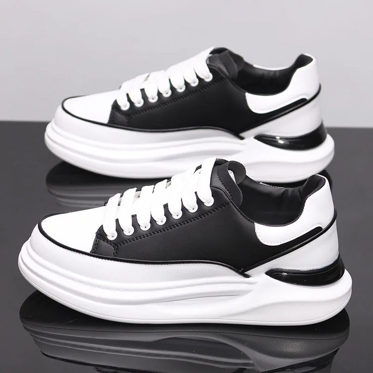 New Couple's Small White Shoes Men's Sneakers Women Sports Shoes Increased Height Inside Casual Sports Shoes