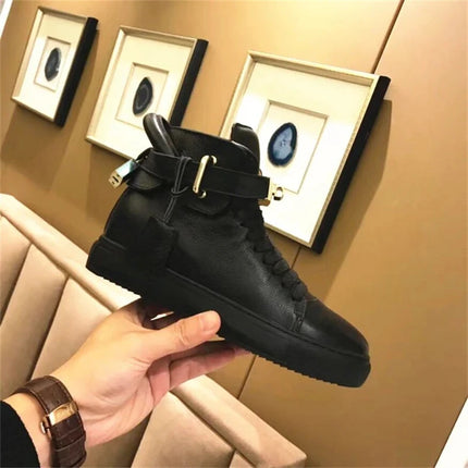 Male Genuine Natural Leather Shoes Luxury Brand Comfortable Casual White Designer High Quality Sneakers Gifts For Man Original