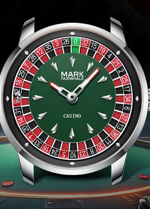Mark Fairwhale 5031 Nuovo orologio al quarzo da uomo di marca superiore quadrante digitale rotante intrattenimento freddo orologio da notte impermeabile reloj platinumshop