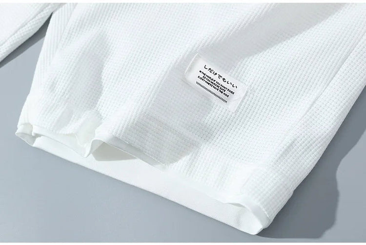 2026 nuovi set di waffle da uomo estivi T-shirt e pantaloncini casual Set tuta sportiva maschile tuta tinta unita abiti larghi platinumshop