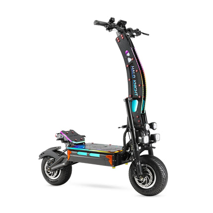 Halo Knight T107 Max Scooter elettrico 13 pollici Off Road Pneumatico 4000W * 2 Doppio motore 72V 50Ah Batteria E-Scooter per pendolarismo urbano