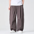 Pantaloni Casual da Uomo Primaverili in Offerta, a Vita Alta, Comodi, Stile Semplice, Tinta Unita, Vestibilità Larga, in Cotone, Gamba Dritta