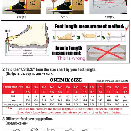 Scarpe da Corsa ONEMIX per Uomo, Tendenza Autunno Inverno, Morbide ed Elastiche con Assorbimento degli Urti, Tomaia in Pelle, Suola Spessa, Stile Sportivo Casual PlatiNum