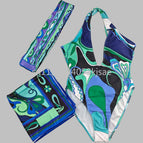 ribbon scarf swimsui 7 / L