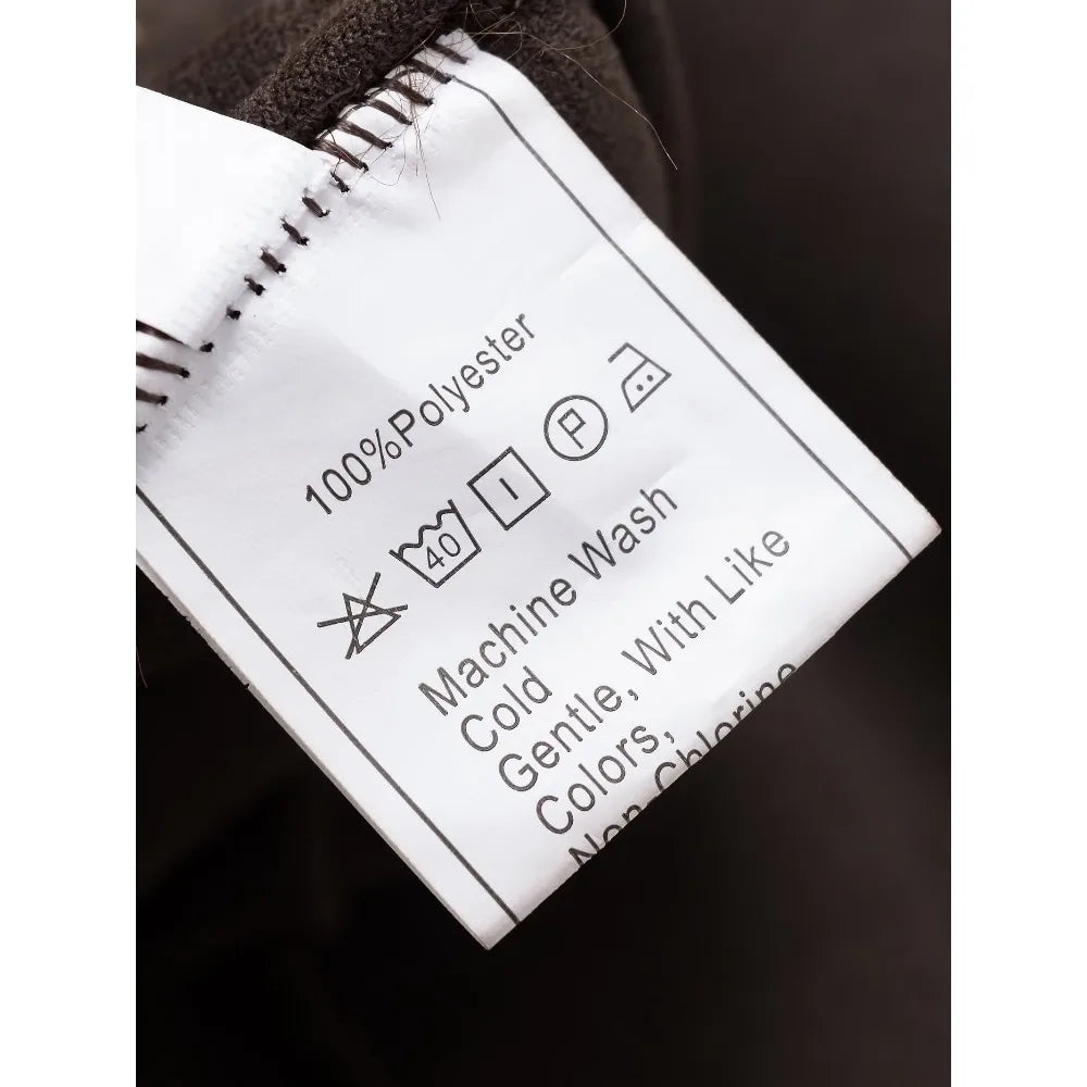 New in Reversible Double-faced Faux Fur Jacket for Women Stylish Lapel Collar Crossover Button-up Outwears Winter Brown Overcoat