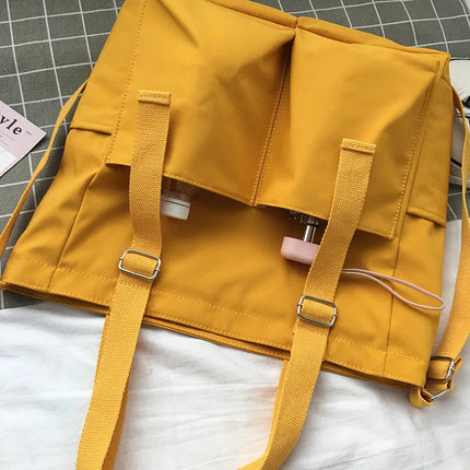 Waterproof Oxford Large Capacity Women Handbag Shoulder Bag Female Crossbody Bags for Women Casual Tote Bag PlatiNum