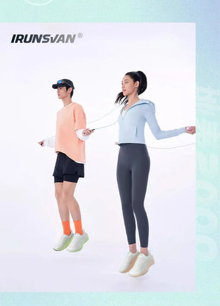 IRUNSVAN Surface 2000 Nylon Running Shoes for men Professional High Springback Training Women Outdoor Fitness Sport Shoes  ﻿ PlatiNum