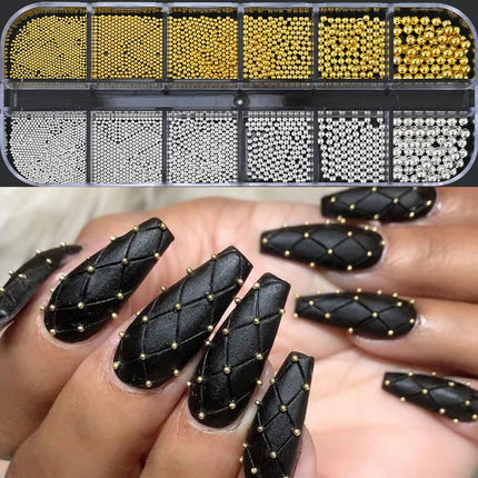 12Grid 3D Halloween Punk Retro Alloy Cross Nail Charms Y2k Gothic Metal Gun Black Silver Skull,Cross Nail Art DIY Cool Nail Part