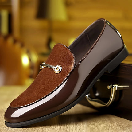 QRLQRL Mocassini di Lusso in Pelle Scamosciata Verde da Uomo, Slip-on con Nappe, Scarpe Morbide in Pelle per Matrimonio, Scarpe Basse in Pelle Nubuck