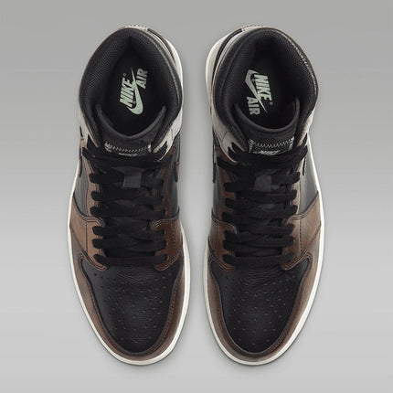 Scarpe da basket alte Nike AIR JORDAN 1 autentiche da uomo 555088-033 platinumshop