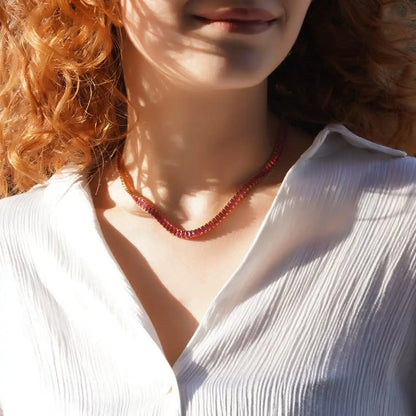 Collana girocollo con zirconi cubici da donna verde di lusso Collana con catena da tennis in cristallo arcobaleno lucido CZ per regalo da donna