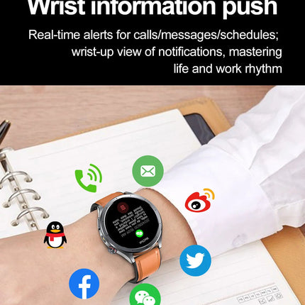 Nuovo Smartwatch 2026 per Analisi del Grasso Corporeo, ECG+PPG, Acido Urico, Pressione Sanguigna, Ossigeno nel Sangue, Orologio con Chiamate per Uomini e Donne platinumshop