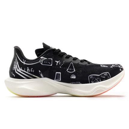 ONEMIX Scarpe da corsa per maratona ultraleggere Scarpe da ginnastica da corsa professionali in nylon con bordo in carbonio con supporto antiurto e rimbalzo PlatiNum