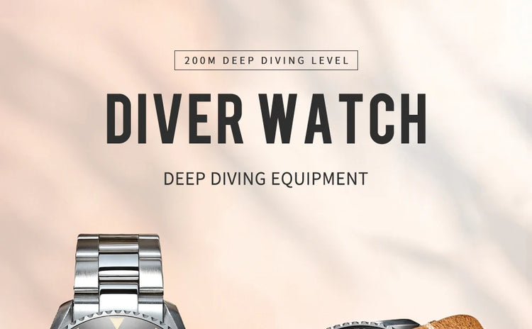 ADDIESDIVE Luxury Men's Watch MY-H9 Sapphire Crystal Ceramic Bezel 200m Waterproof Retro Luminous Diving Mechanical Wristwatch