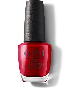 Opi Red Hot Rio Nail Lacquer Nail Polish 15ml - Bright Red