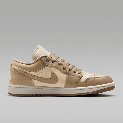 Scarpa da basket retrò Nike ufficiale originale Air Jordan 1 da donna dal taglio basso DC0774-203 platinumshop