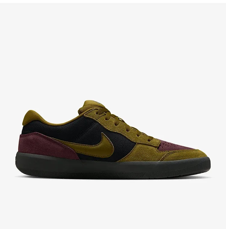 Nike Authentic SB Force 58 Men's Women's Suede Casual Low-Top Sneakers DV5477-008