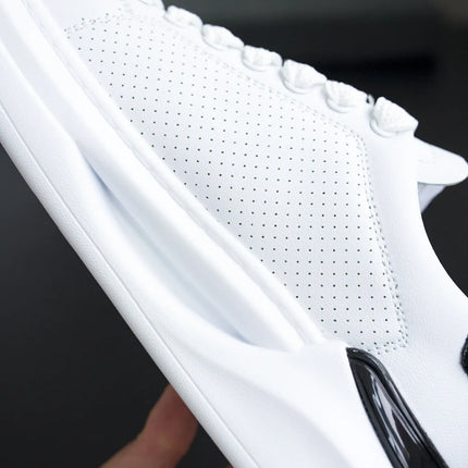 New autumn white shoes, men's sports shoes, couple's casual shoes, thick-soled sneakers, tennis shoes, women's running shoes