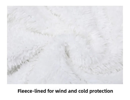 Winter Stand Collar Down Jacket Men Warm Plush Cotton Clothes Comfortable Versatile Parkas Thickened Fleece Lined Puffer Jackets