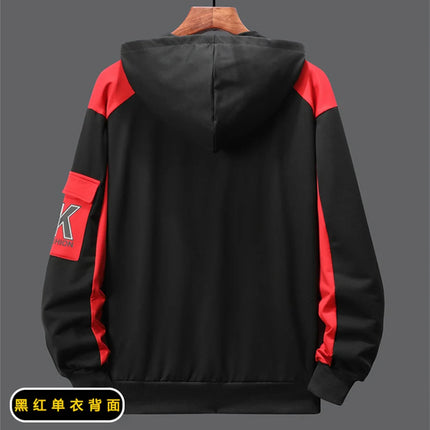 2027 New Style Men Cardigan and Pants Casual 2 Piece Set Sportswear Spring and Autumn Men's Clothing Printed Tracksuits Hoodies