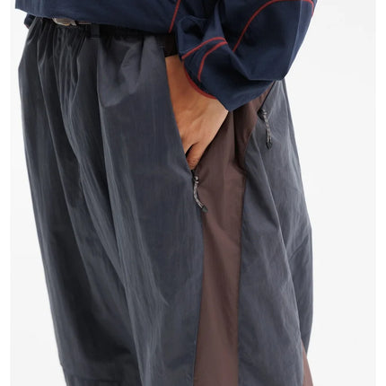 Men Women Splice Fashion Outdoor Loose Casual Lightweight Quick Dry Sports Cargo Baggy Pants Track Trouser Jogger Sweatpants
