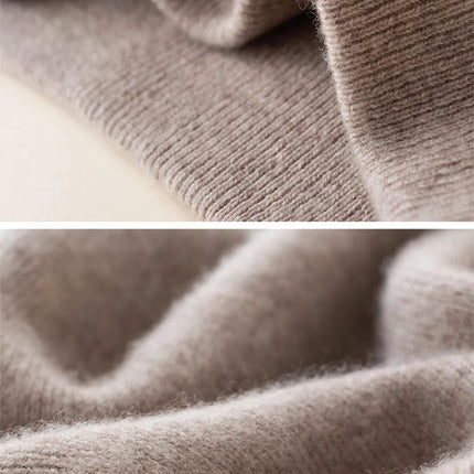 100% pure wool skirt new women's autumn and winter mid-length high-waisted thin cashmere skirt knitted all-match hip skirt PlatiNum