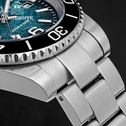 ADDIESDIVE Hot Sale 41mm Men Watch AD2513 200M Waterproof Reloj Hombre BGW9 Super Luminous Reloj Hombre Quartz Watch Reloj