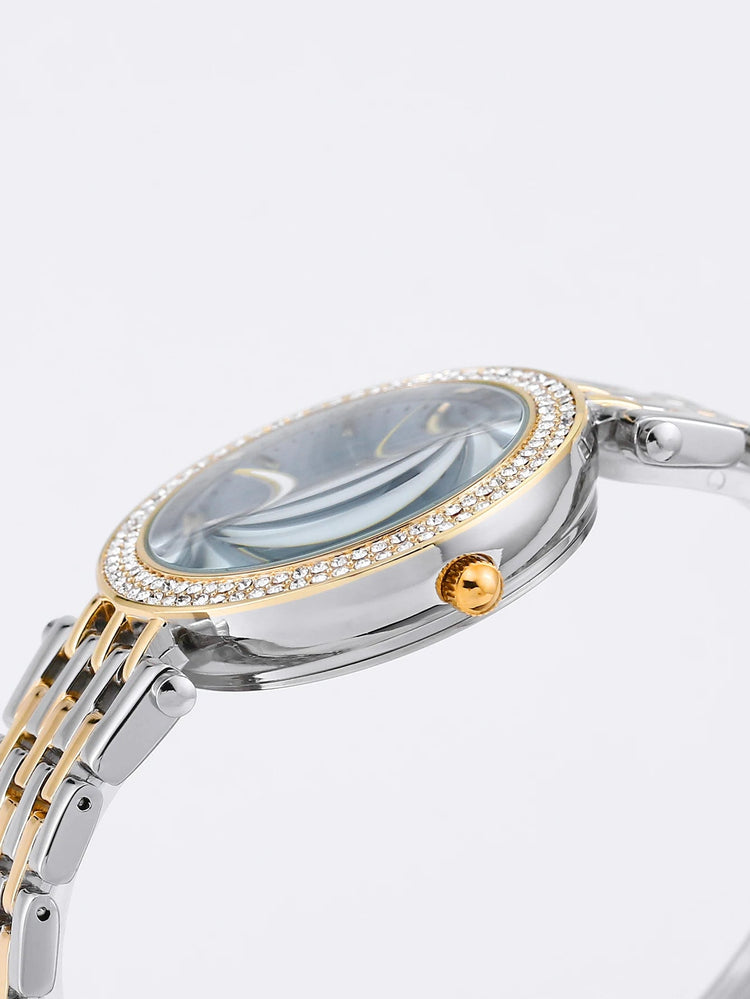 Orologio al quarzo da donna DENVOSI Orologio da polso da donna All-match con montatura di diamanti di lusso elegante e alla moda delle migliori marche platinumshop