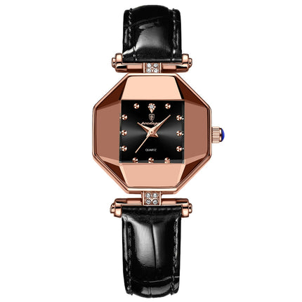 POEDAGAR Orologio da donna di alta qualità Orologi al quarzo in pelle impermeabile per donna Orologio da polso da donna casual di moda di lusso regalo Reloj platinumshop