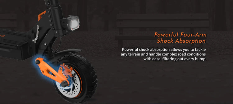 Monopattino Elettrico GELEIPU Z1 PRO per Adulti, Velocità Massima 65km/h, Doppio Motore 2400W, E-Scooter Potente platinumshop