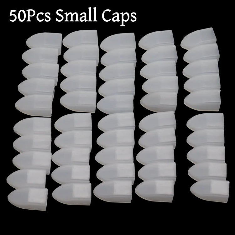 Transparent Plastic Cuticle Nipper Protective Cover Anti-Scratch Dustproof Storage Sleeve Nail Tool Tip Guard Cap