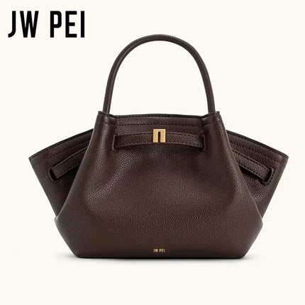 Borsa a Mano di Lusso JW PEI per Donne, Borsa a Tracolla in Pelle, Design Elegante, Grande Capacità, Borsa Hobo con Manico Superiore, Shopper per Lavoro