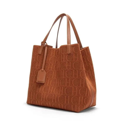 Carolina Herrera Borse da donna eleganti Borsa di design di grande capacità Borsa a tracolla classica in tinta unitaBorsa tote da viaggio