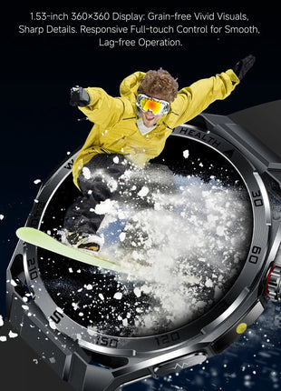 Nuovo Smartwatch 2026 con Analisi del Grasso Corporeo ECG+PPG, Acido Urico, Pressione Sanguigna, Ossigeno nel Sangue, Chiamate Bluetooth, Orologio Sportivo Intelligente per Uomini e Donne platinumshop