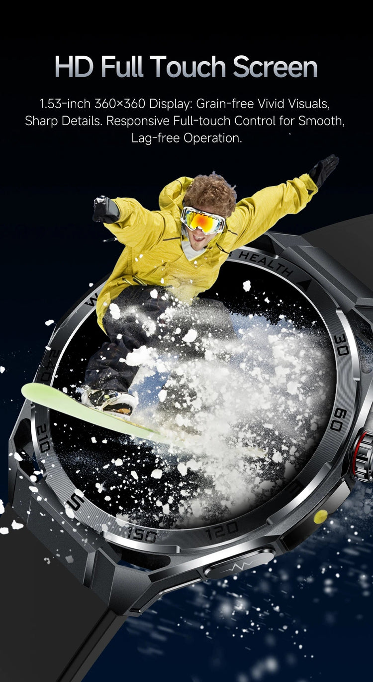 Nuovo Smartwatch 2026 con Analisi AI del Grasso Corporeo, ECG+PPG, Acido Urico, Pressione Sanguigna, Ossigeno nel Sangue, Chiamate, Schermo AMOLED per Uomini e Donne platinumshop