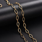 Gold 6.5mm Wide / 36cm 14inch