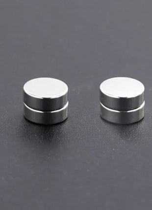 1/3 paia di orecchini magnetici per uomo e donna, magnete CZ nero, orecchino a clip non penetrante, orecchino a magnete rotondo senza piercing platinumshop
