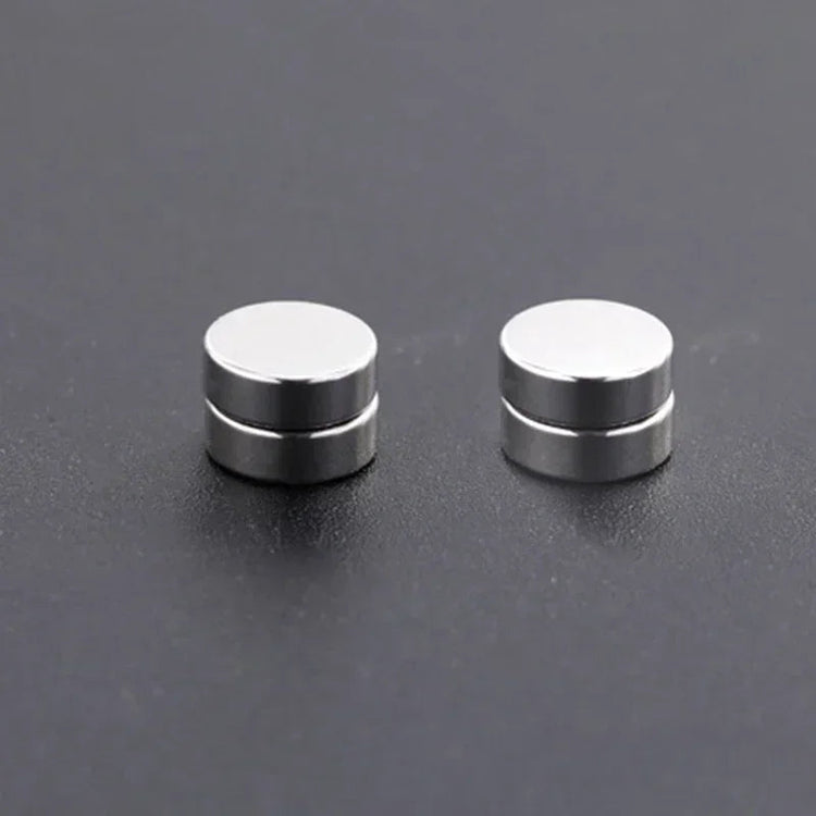 1/3 paia di orecchini magnetici per uomo e donna, magnete CZ nero, orecchino a clip non penetrante, orecchino a magnete rotondo senza piercing platinumshop